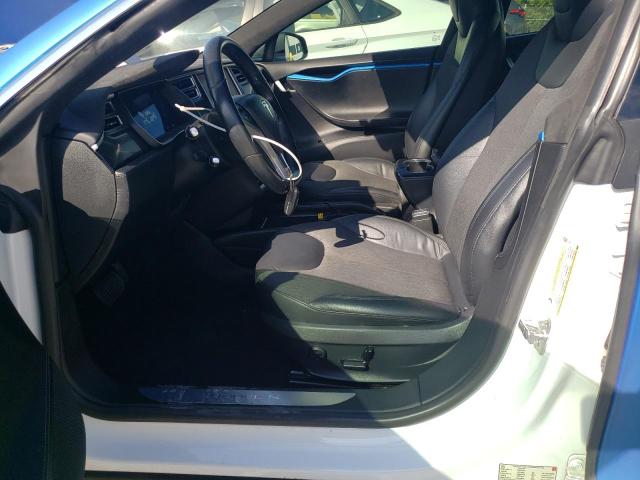 5YJSA1E21FF118915 - 2015 TESLA MODEL S BLUE photo 7