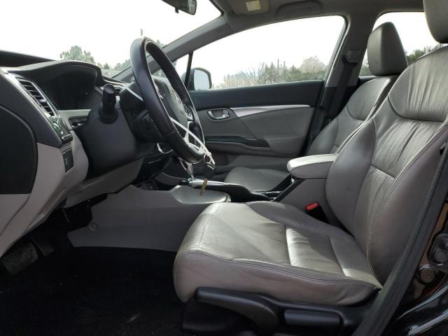 2HGFB2F92DH539910 - 2013 HONDA CIVIC EXL 黑色 照片 7
