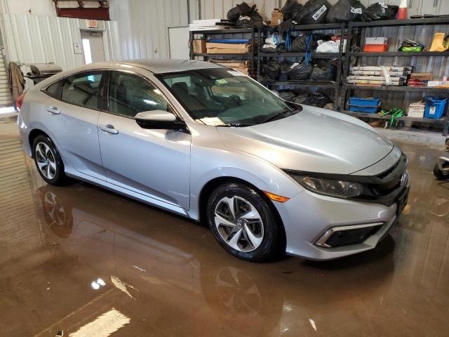 2HGFC2F6XMH540144 - 2021 HONDA CIVIC LX 银色 照片 4