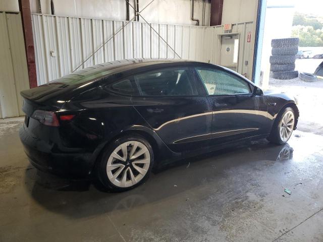 5YJ3E1EA1NF370243 - 2022 TESLA MODEL 3 შავი ფოტო 3