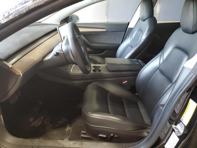5YJ3E1EA1NF370243 - 2022 TESLA MODEL 3 შავი ფოტო 7