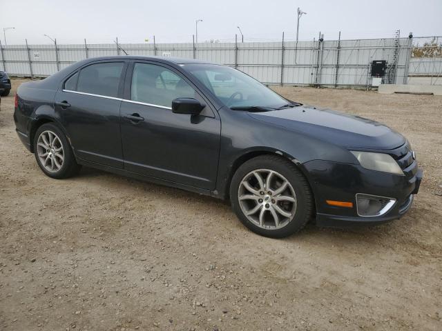 3FAHP0HA1CR403460 - 2012 FORD FUSION SE BLACK photo 4