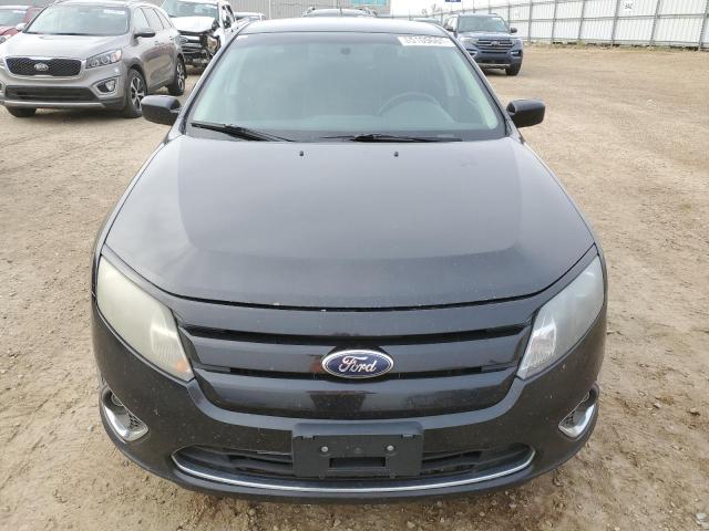 3FAHP0HA1CR403460 - 2012 FORD FUSION SE BLACK photo 5