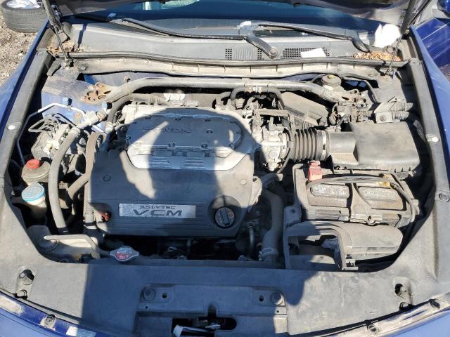 1HGCS2B86BA002856 - 2011 HONDA ACCORD EXL أزرق صورة 11