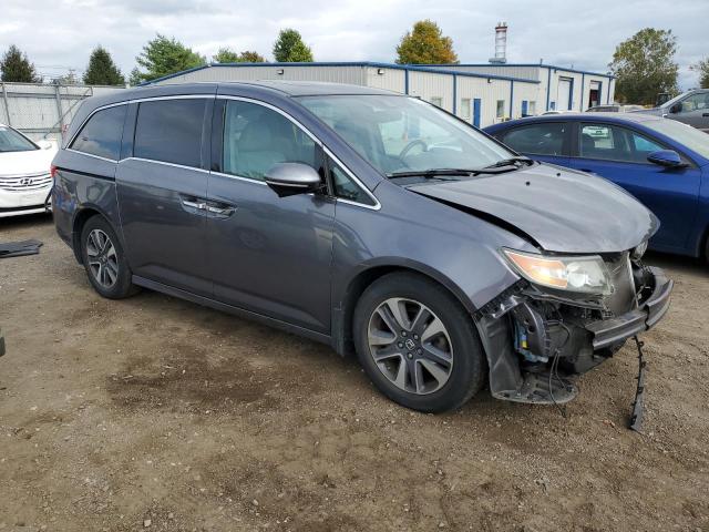 5FNRL5H93FB093539 - 2015 HONDA ODYSSEY TOURING GRAY photo 4