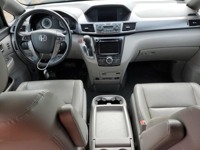 5FNRL5H93FB093539 - 2015 HONDA ODYSSEY TOURING GRAY photo 8