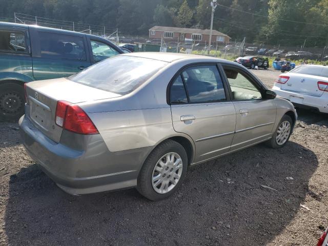 2HGES16565H584238 - 2005 HONDA CIVIC LX Մոխրագույն լուսանկար 3