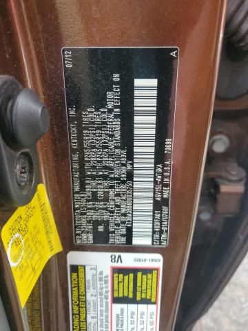 4T3BA3BB8DU035750 - 2013 TOYOTA VENZA LE BROWN photo 13