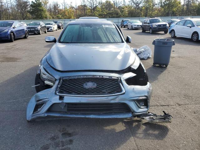 JN1EV7ARXKM551970 - 2019 INFINITI Q50 LUXE أزرق صورة 5