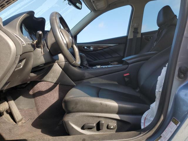 JN1EV7ARXKM551970 - 2019 INFINITI Q50 LUXE أزرق صورة 7