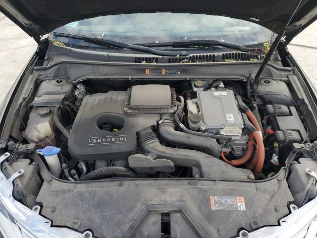 3LN6L2LU1ER836012 - 2014 LINCOLN MKZ HYBRID BLACK photo 11