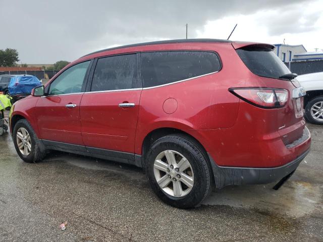 1GNKVHKD0EJ273229 - 2014 CHEVROLET TRAVERSE LT RED photo 2