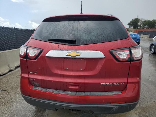 1GNKVHKD0EJ273229 - 2014 CHEVROLET TRAVERSE LT RED photo 6