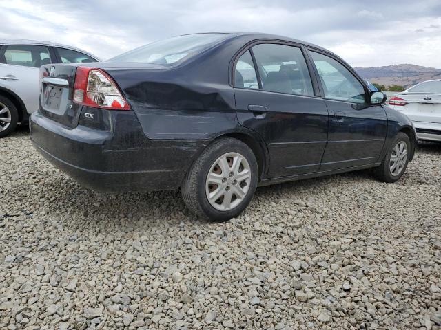 2HGES26783H622590 - 2003 HONDA CIVIC EX BLACK photo 3