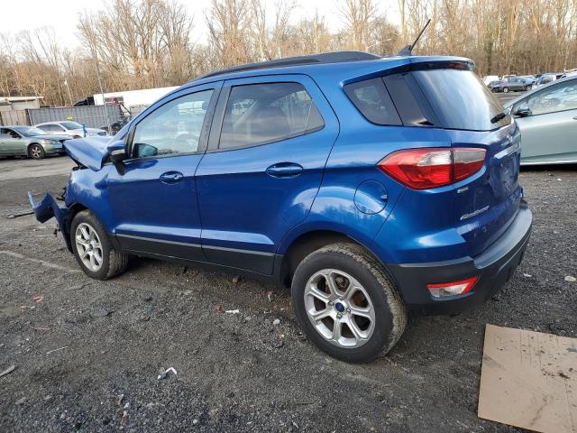 MAJ6S3GL1LC365639 - 2020 FORD ECOSPORT SE Blau Foto 2