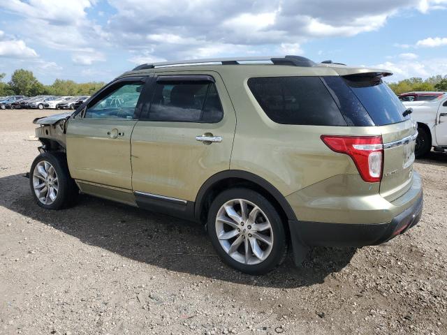 1FMHK8F8XCGA24208 - 2012 FORD EXPLORER LIMITED GREEN photo 2