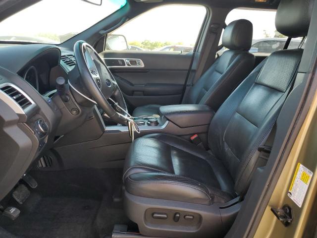 1FMHK8F8XCGA24208 - 2012 FORD EXPLORER LIMITED GREEN photo 7