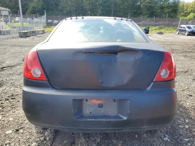 1G2ZG57B284209448 - 2008 PONTIAC G6 BASE GRAY photo 6