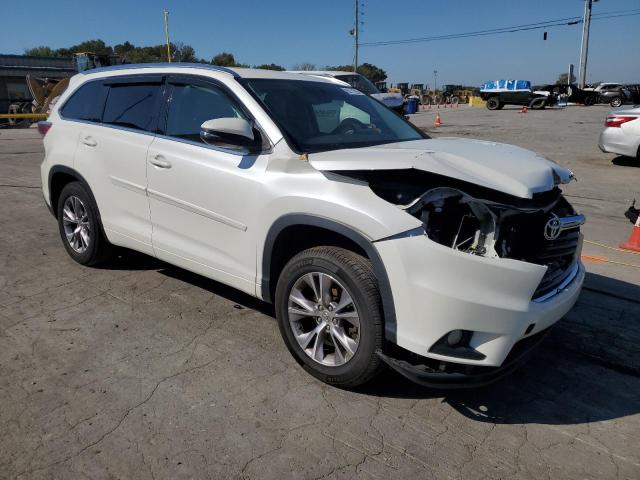 5TDKKRFH5FS111377 - 2015 TOYOTA HIGHLANDER XLE Белый фото 4