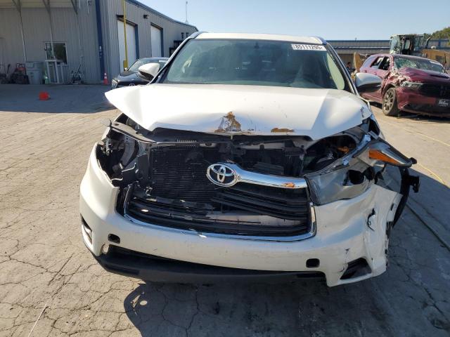 5TDKKRFH5FS111377 - 2015 TOYOTA HIGHLANDER XLE Белый фото 5