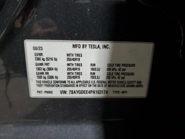 7SAYGDEE4PA163174 - 2023 TESLA MODEL Y Graphit Foto 12