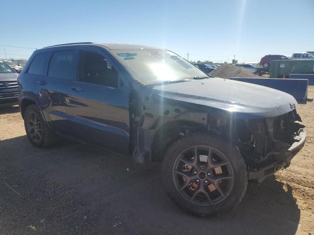 1C4RJFBG7MC810750 - 2021 JEEP GRAND CHEROKEE LIMITED BLUE photo 4