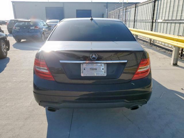 WDDGF8AB5DR287855 - 2013 MERCEDES-BENZ C 300 4MATIC BLACK photo 6