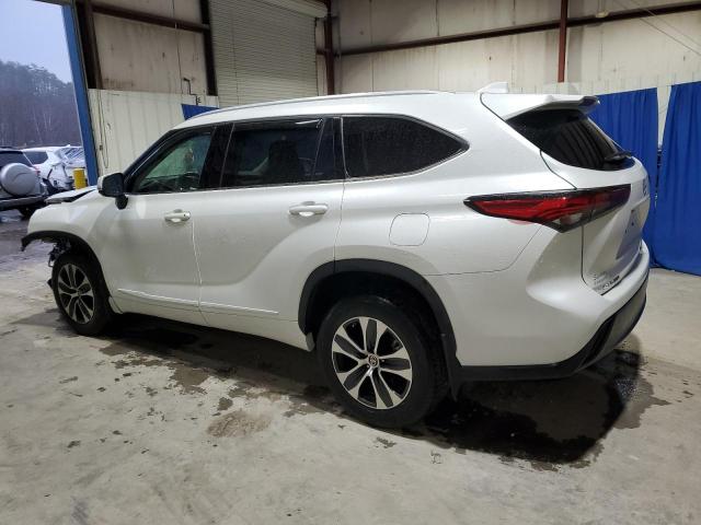 5TDGZRBH5NS564856 - 2022 TOYOTA HIGHLANDER XLE 白色 照片 2