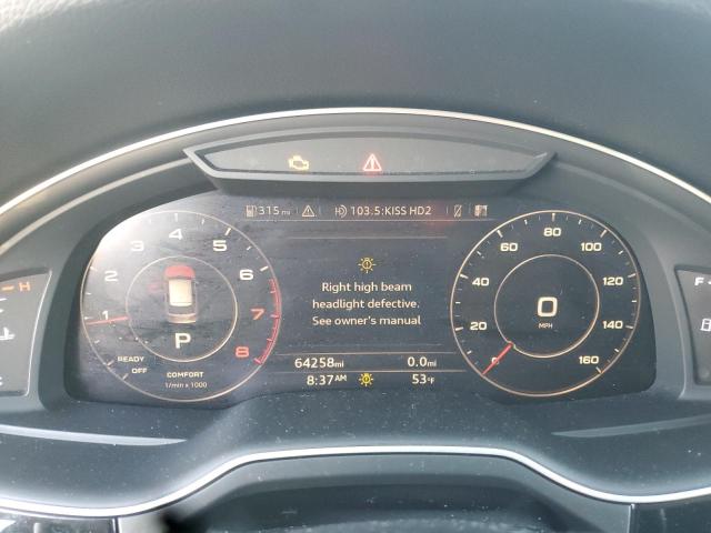 WA1LAAF79JD018909 - 2018 AUDI Q7 PREMIUM PLUS Czarny zdjęcie 9