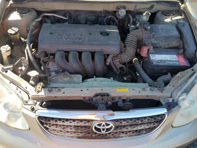 2T1BR32E68C926462 - 2008 TOYOTA COROLLA CE Złoty zdjęcie 11