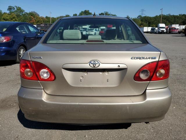 2T1BR32E68C926462 - 2008 TOYOTA COROLLA CE Złoty zdjęcie 6