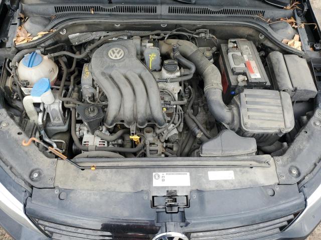 3VW2K7AJ0DM266525 - 2013 VOLKSWAGEN JETTA BASE Սև լուսանկար 11