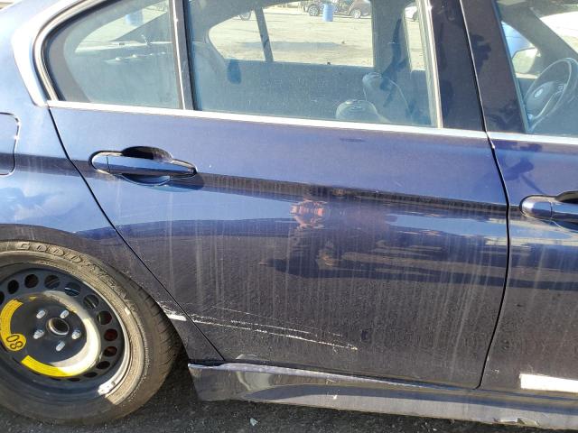 WBA8D9G53JNU70778 - 2018 BMW 330 XI BLUE photo 10