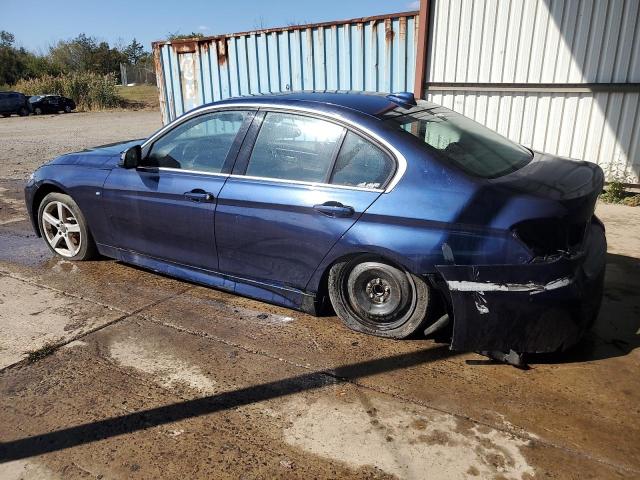 WBA8D9G53JNU70778 - 2018 BMW 330 XI BLUE photo 2