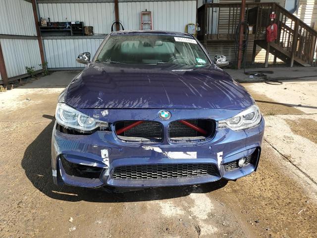 WBA8D9G53JNU70778 - 2018 BMW 330 XI BLUE photo 5