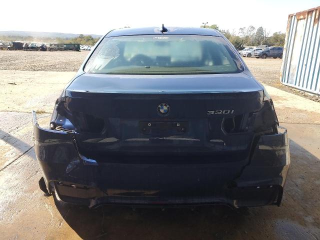 WBA8D9G53JNU70778 - 2018 BMW 330 XI BLUE photo 6