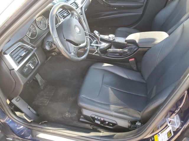 WBA8D9G53JNU70778 - 2018 BMW 330 XI BLUE photo 7