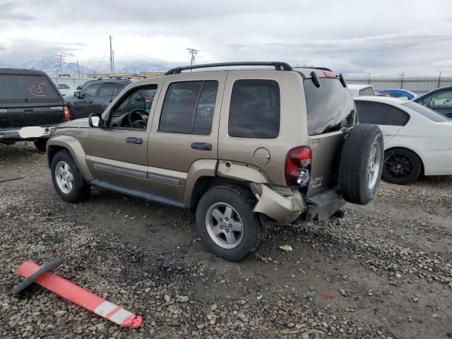 1J4GL38K45W639669 - 2005 JEEP LIBERTY RENEGADE TAN photo 2