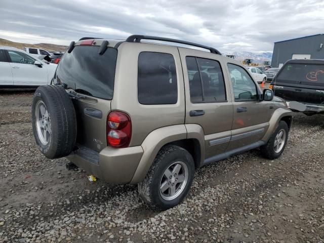 1J4GL38K45W639669 - 2005 JEEP LIBERTY RENEGADE TAN photo 3