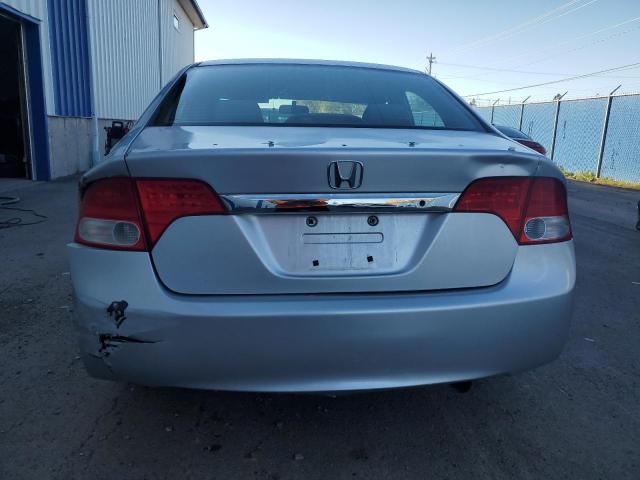 2HGFA15289H012236 - 2009 HONDA CIVIC DX SILVER photo 6
