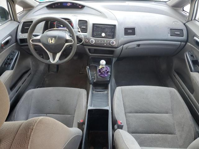 2HGFA15289H012236 - 2009 HONDA CIVIC DX SILVER photo 8