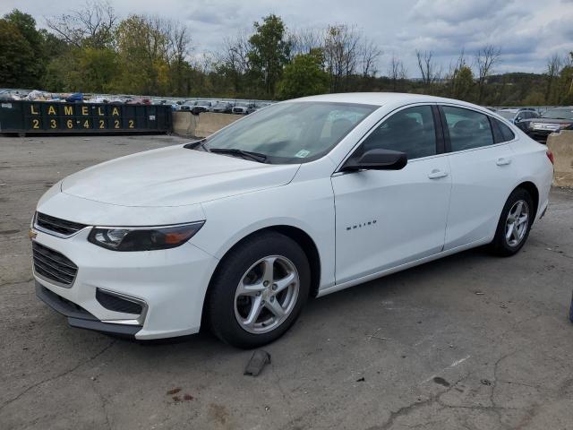1G1ZB5ST4HF203416 - 2017 CHEV MALIBU LS WHITE photo 1