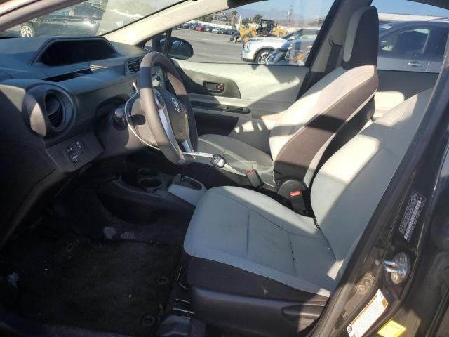 JTDKDTB31D1545341 - 2013 TOYOTA PRIUS C შავი ფოტო 7