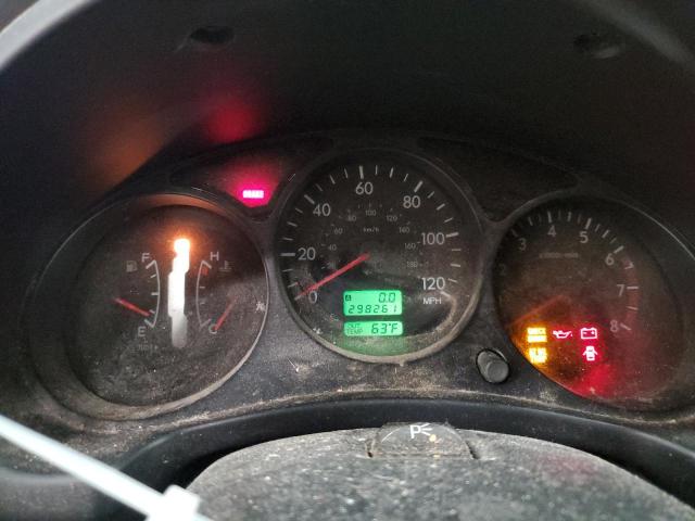 JF1SG65624H717226 - 2004 SUBARU FORESTER 2.5XS შავი ფოტო 9