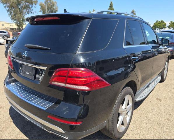 4JGDA5HBXGA656451 - 2016 MERCEDES-BENZ GLE 350 4MATIC BLACK photo 4