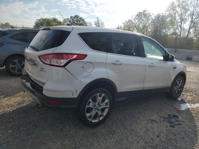 1FMCU0HX5DUC08601 - 2013 FORD ESCAPE SEL WHITE photo 3