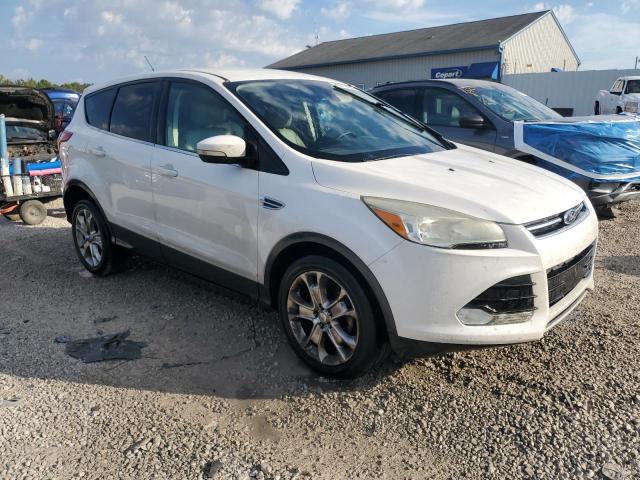 1FMCU0HX5DUC08601 - 2013 FORD ESCAPE SEL WHITE photo 4