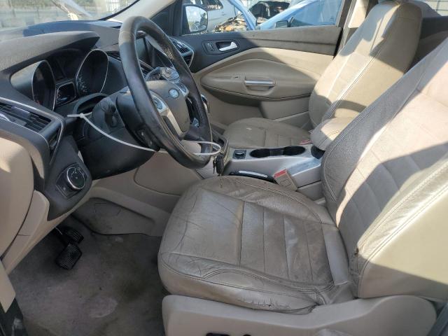 1FMCU0HX5DUC08601 - 2013 FORD ESCAPE SEL WHITE photo 7