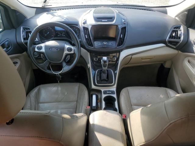 1FMCU0HX5DUC08601 - 2013 FORD ESCAPE SEL WHITE photo 8