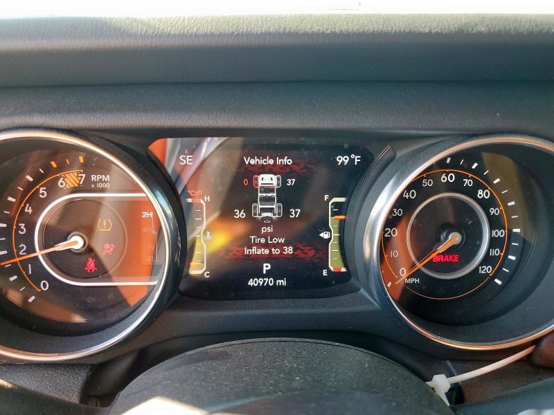 1C4HJXEG3PW534714 - 2023 JEEP WRANGLER SAHARA PURPLE photo 9